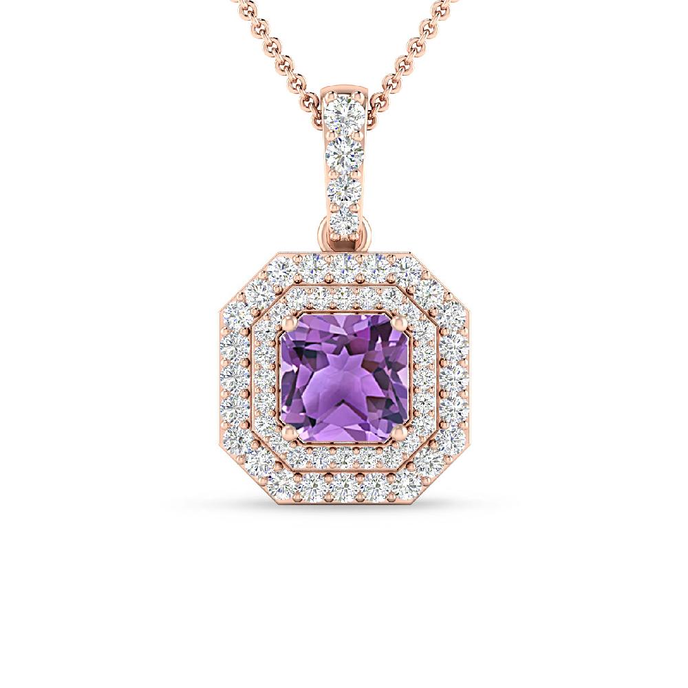 Rose Gold - Amethyst
