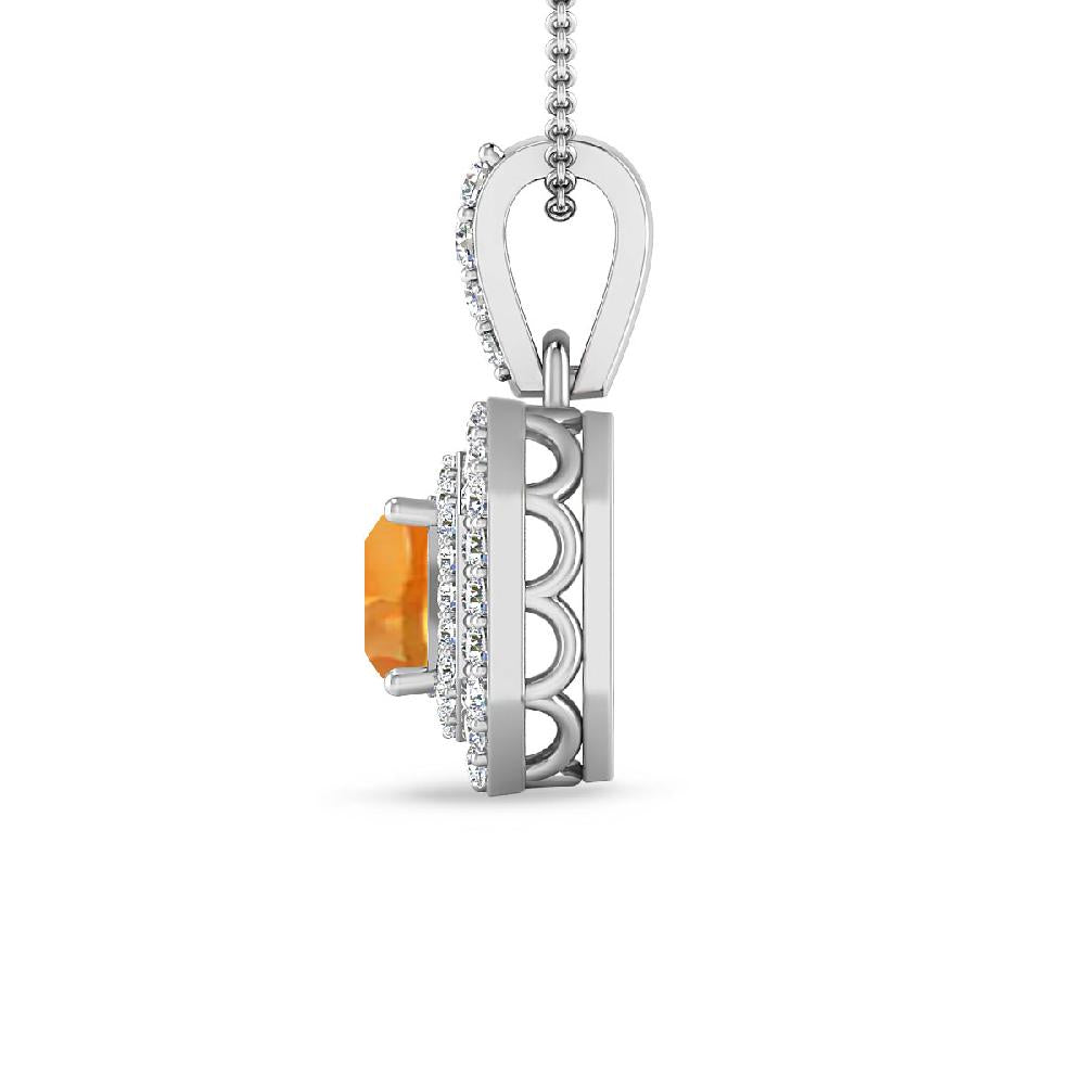 White Gold - Citrine