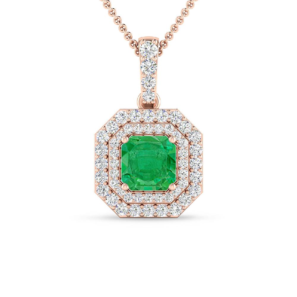 Rose Gold - Emerald