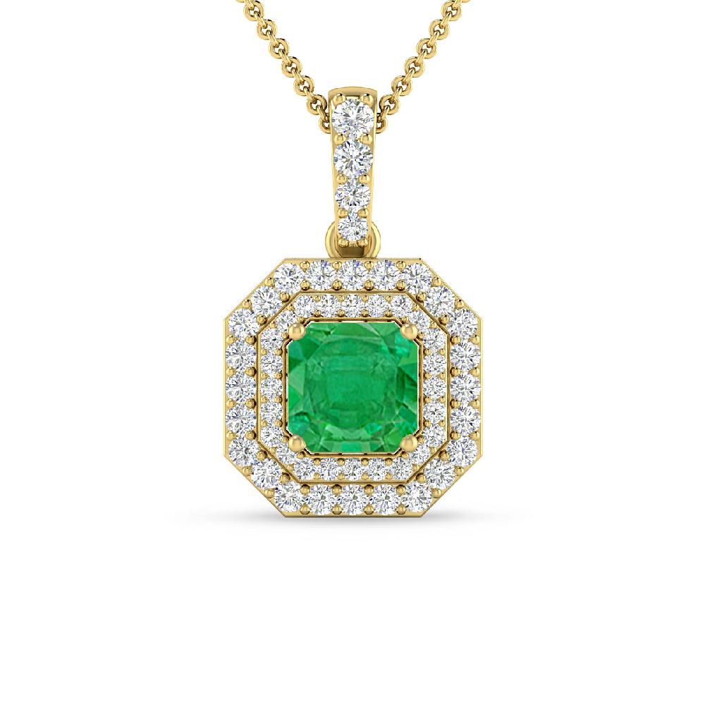 Yellow Gold - Emerald