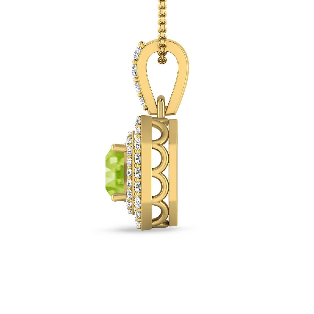 Yellow Gold - Peridot