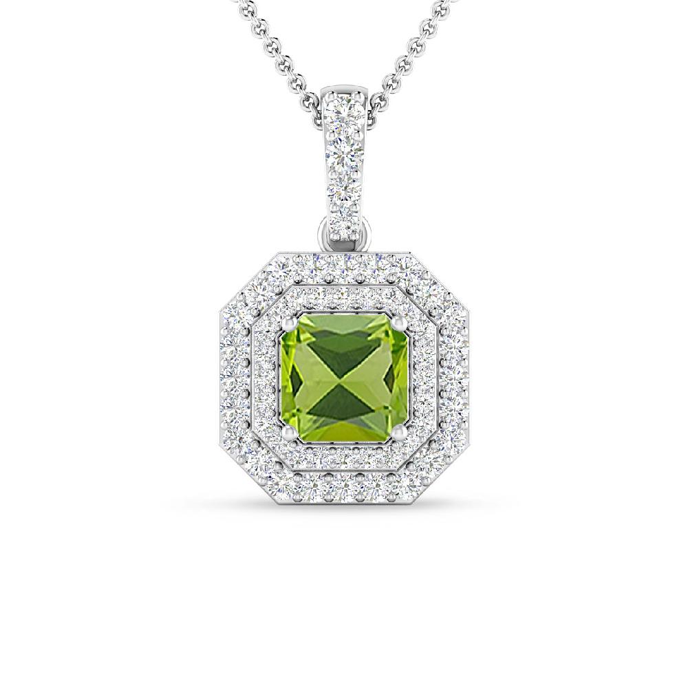 White Gold - Peridot