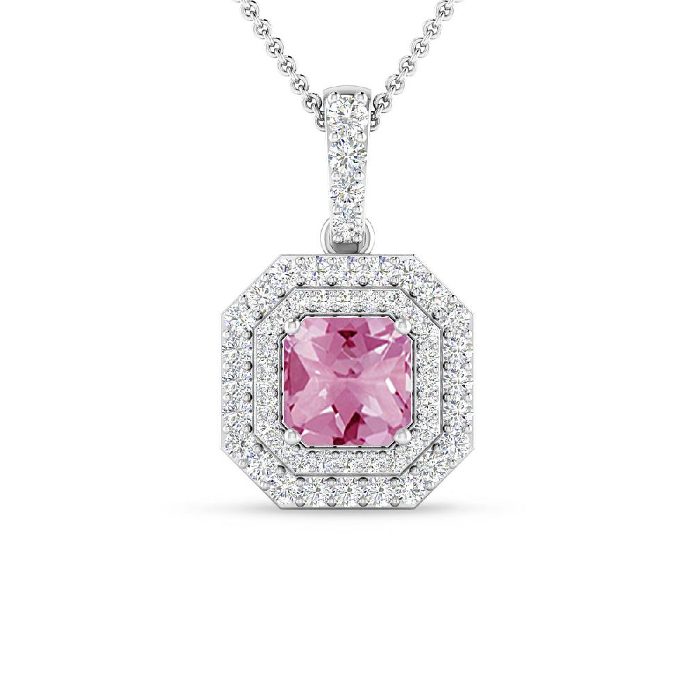 White Gold - Pink Tourmaline