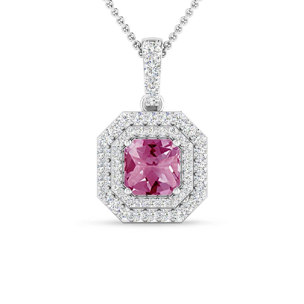 White Gold - Pink Tourmaline