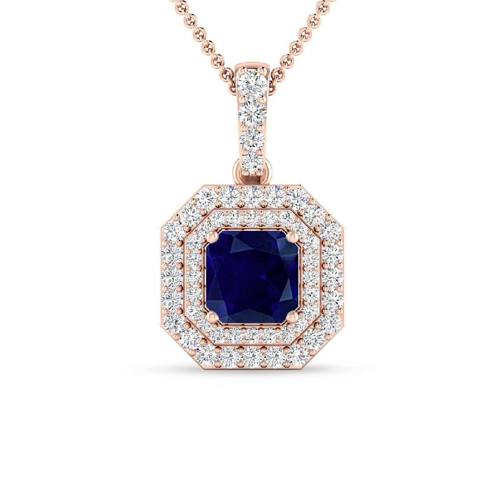 Rose Gold - Sapphire