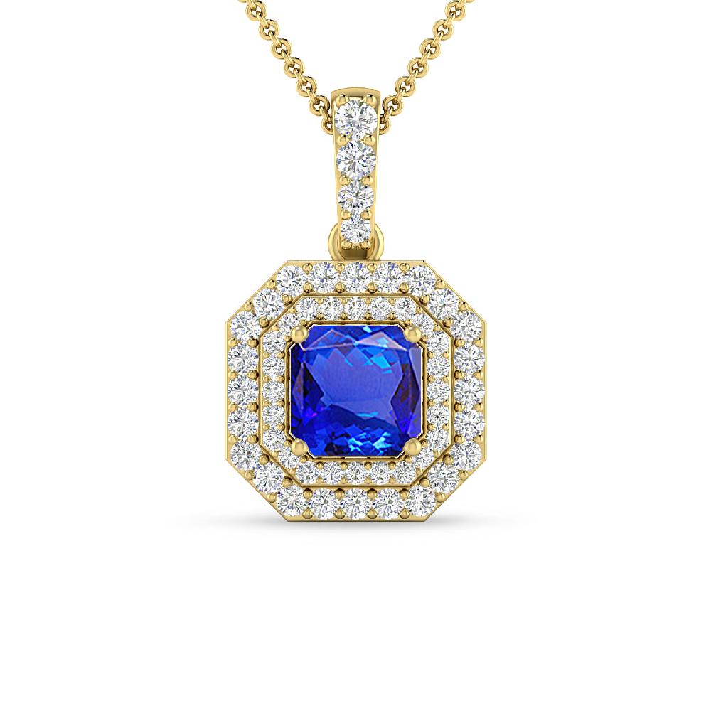 Yellow Gold - Tanzanite