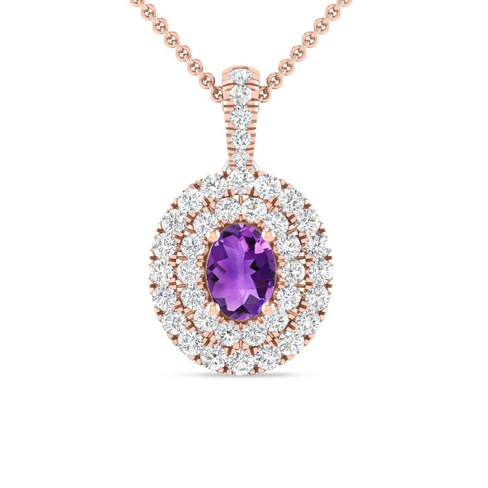 Rose Gold - Amethyst