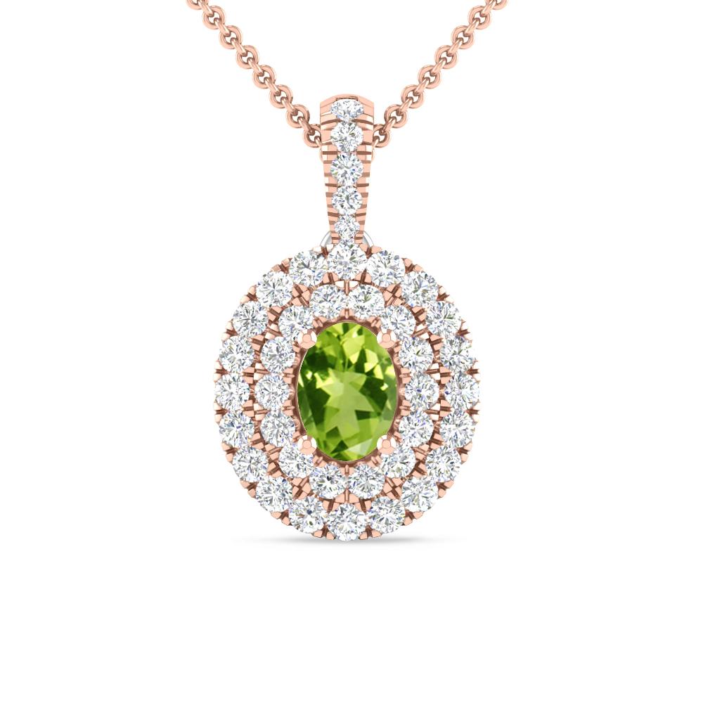 Rose Gold - Peridot