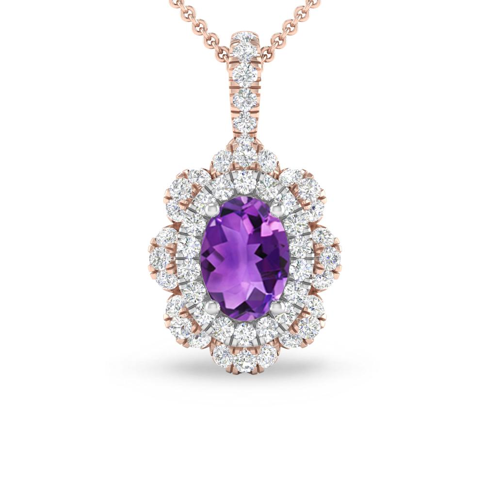 Rose Gold - Amethyst