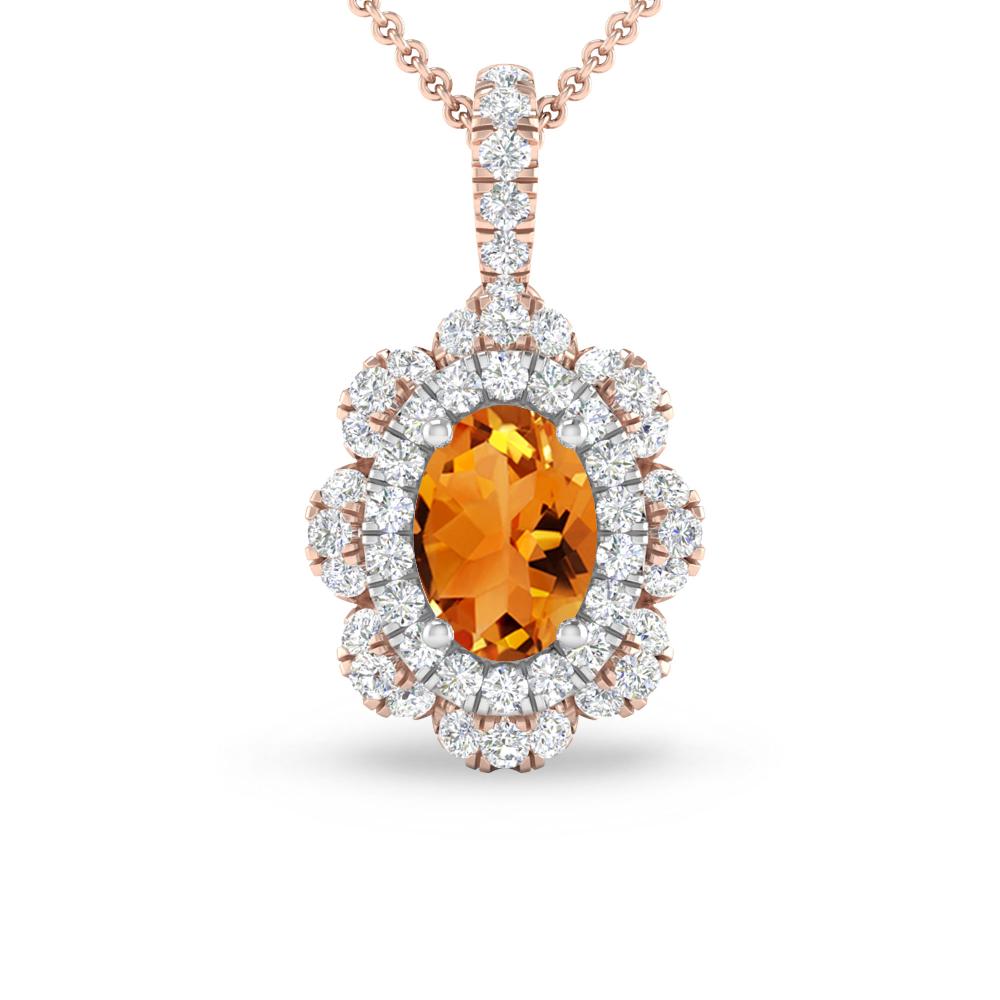 Rose Gold - Citrine