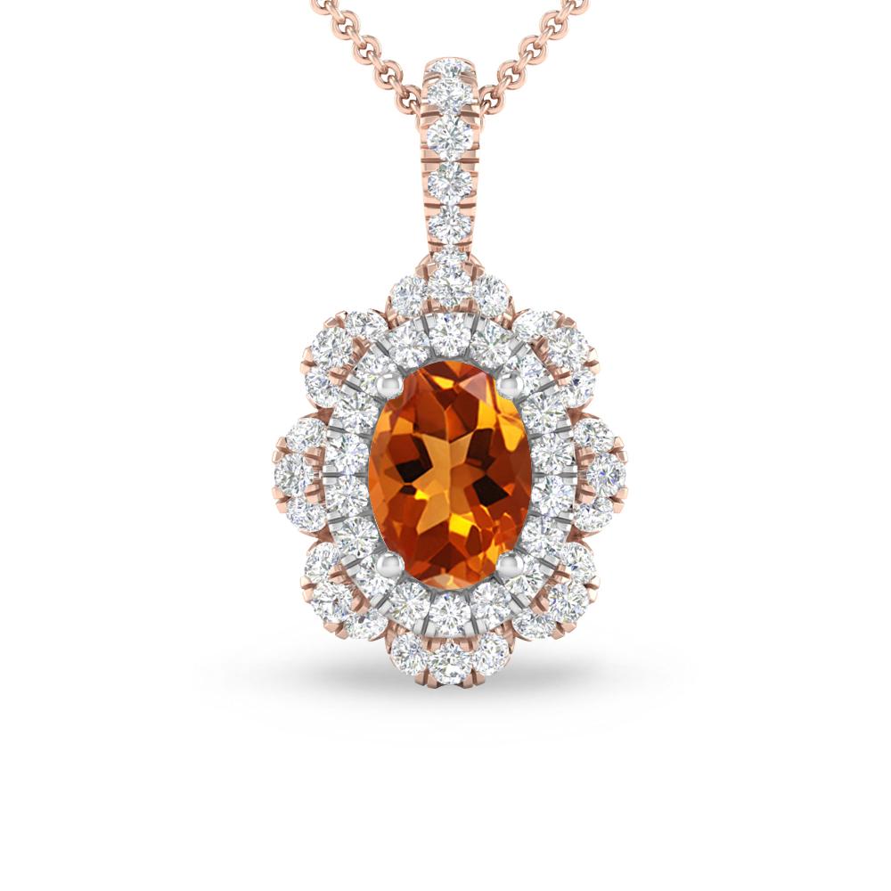 Rose Gold - Citrine