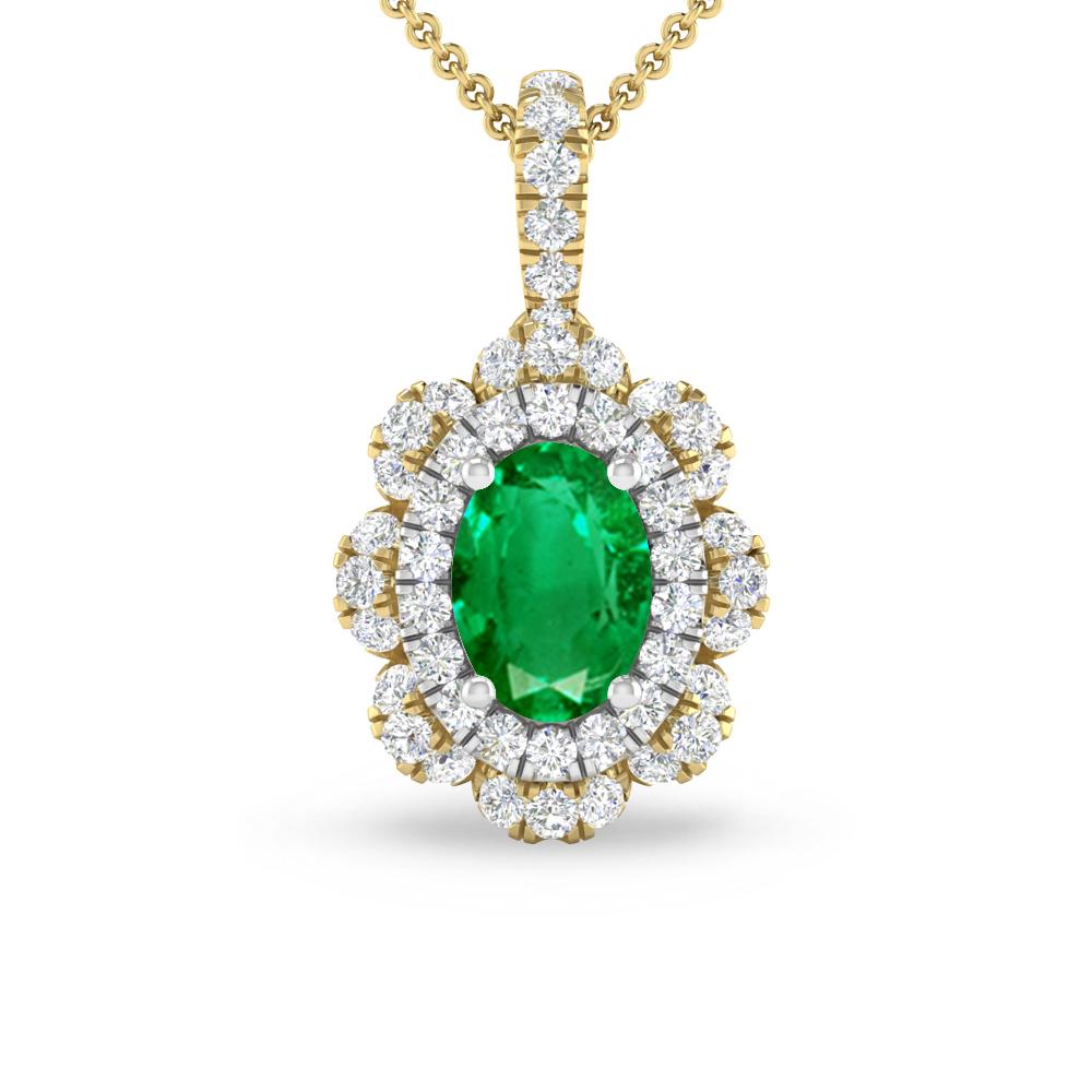 Yellow Gold - Emerald