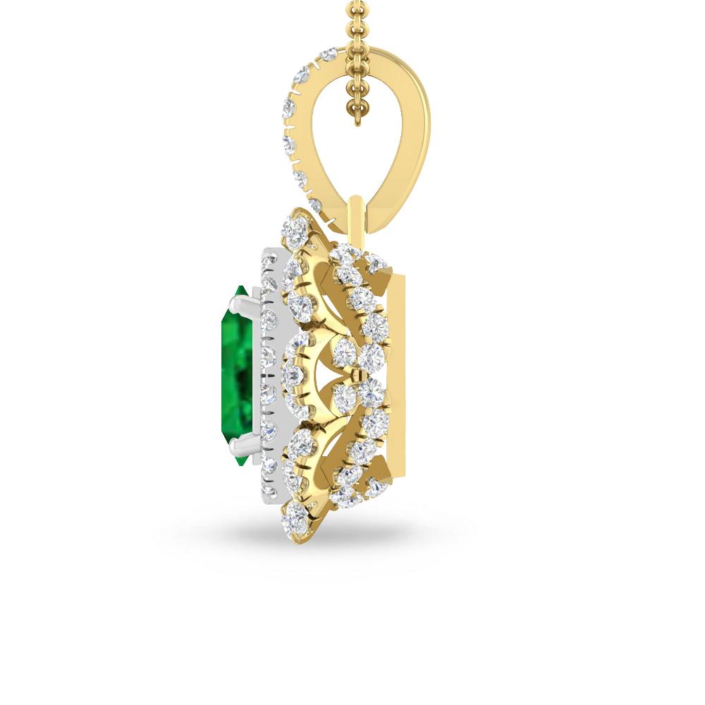 Yellow Gold - Emerald