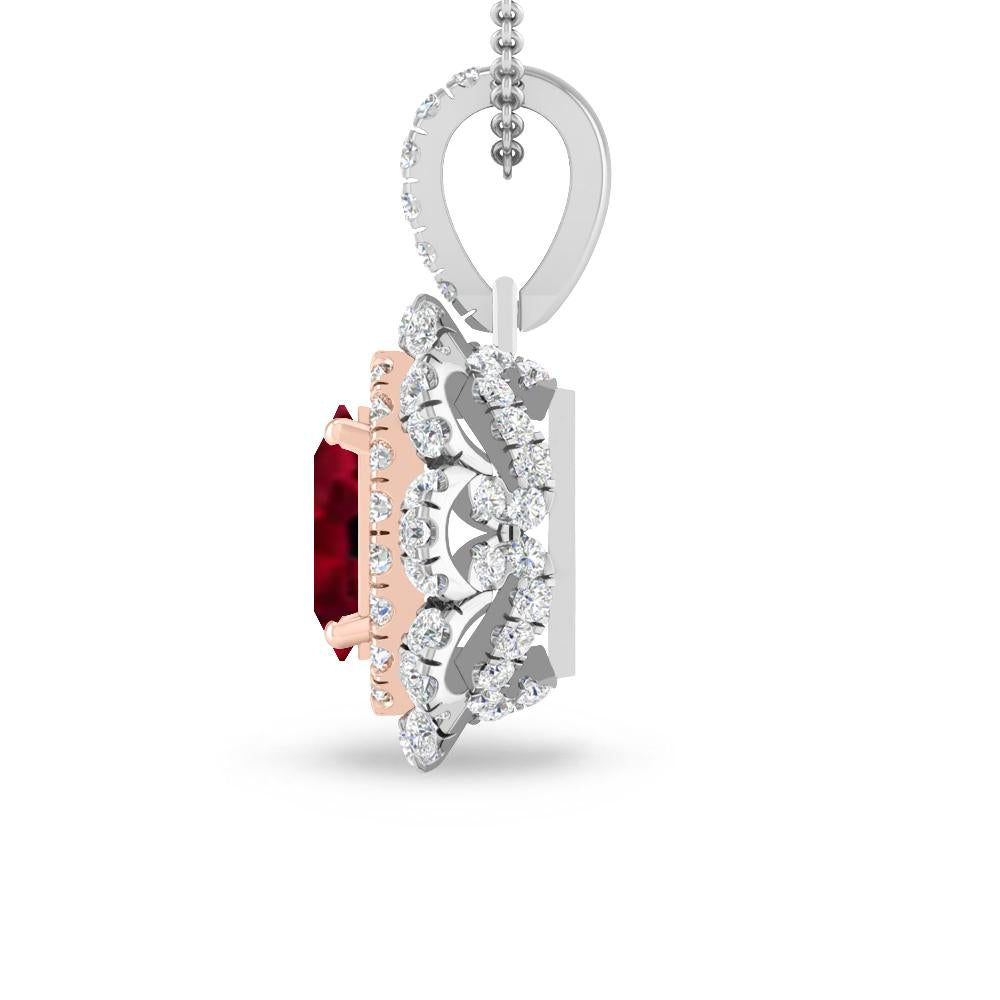 White Gold - Garnet