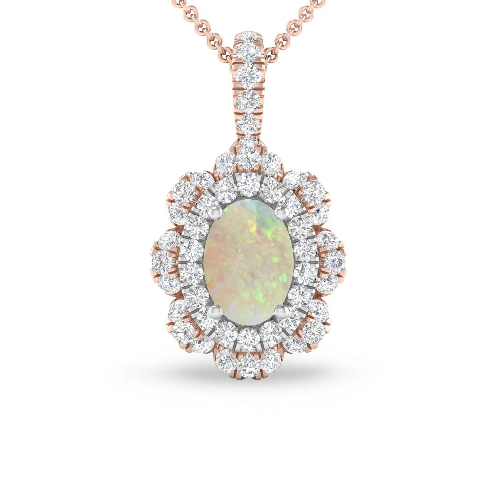 Rose Gold - Opal