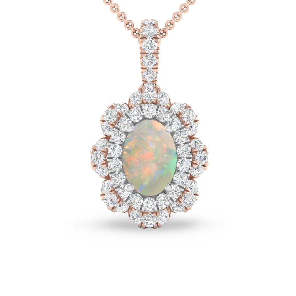 Rose Gold - Opal