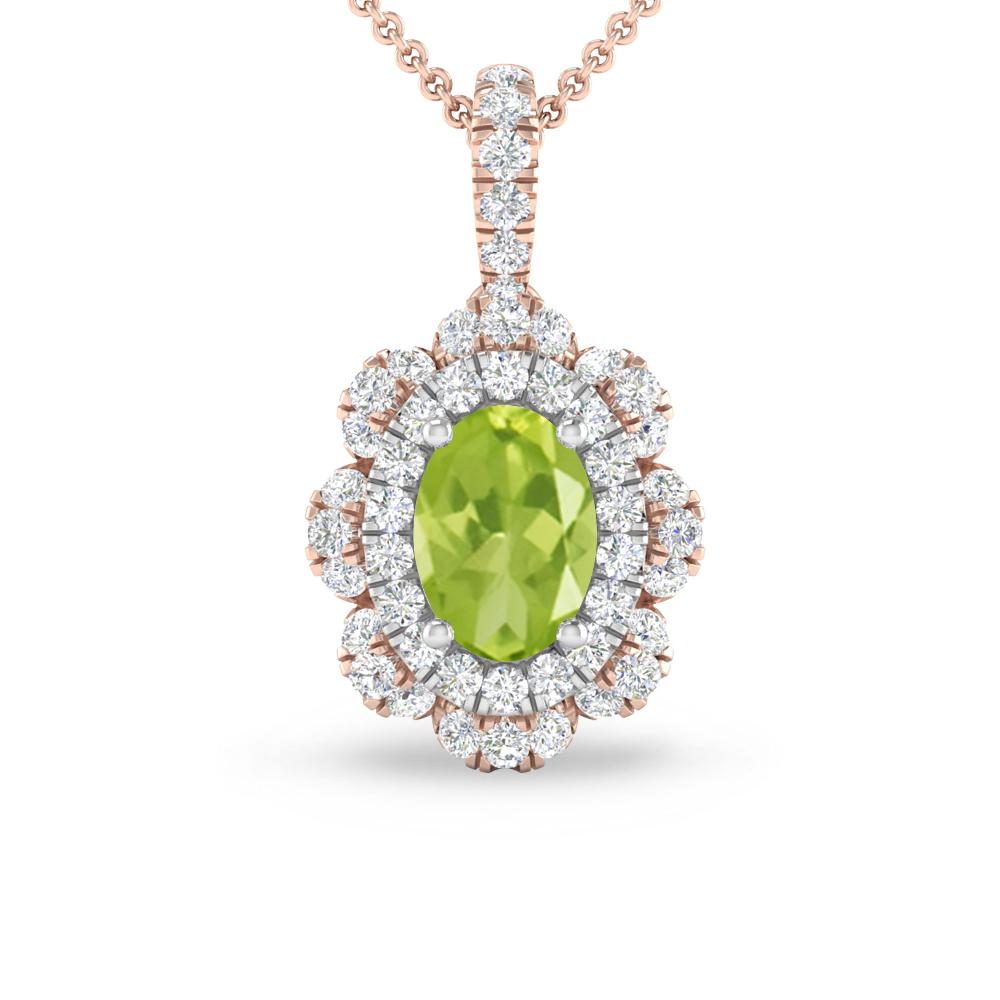 Rose Gold - Peridot