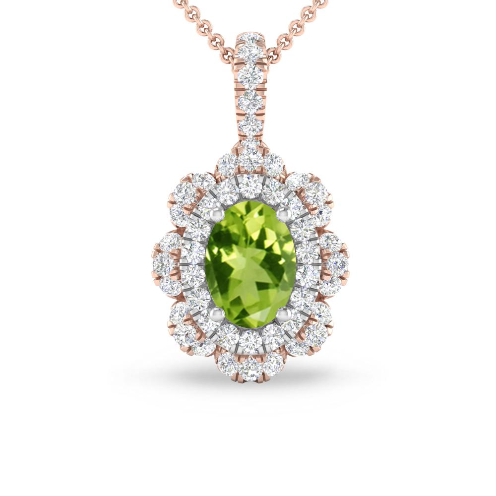 Rose Gold - Peridot