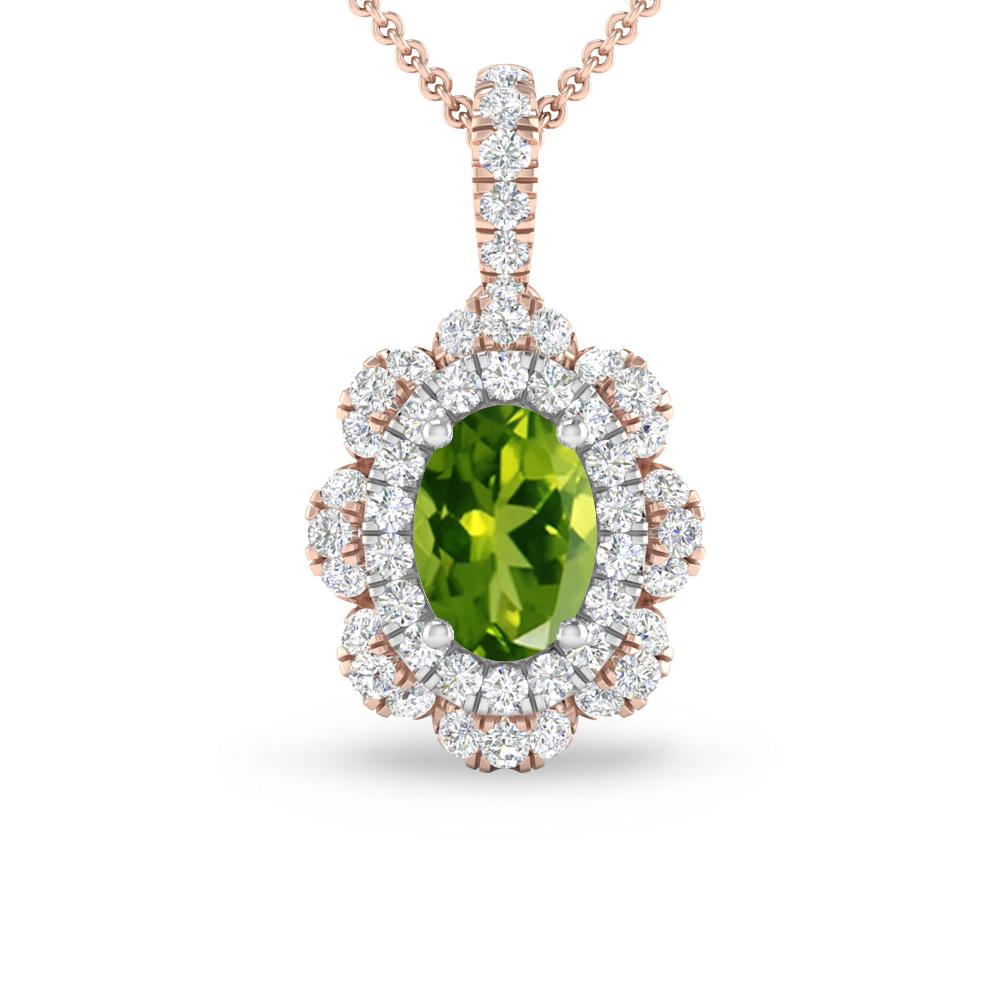 Rose Gold - Peridot