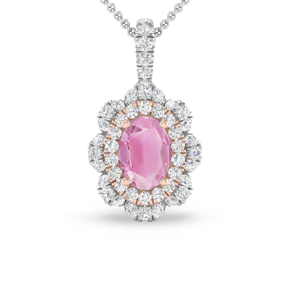White Gold - Pink Tourmaline