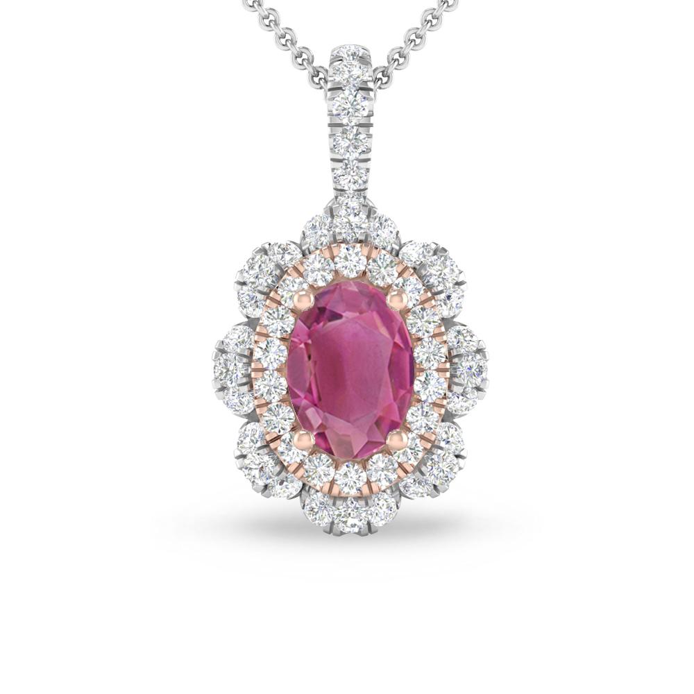 White Gold - Pink Tourmaline