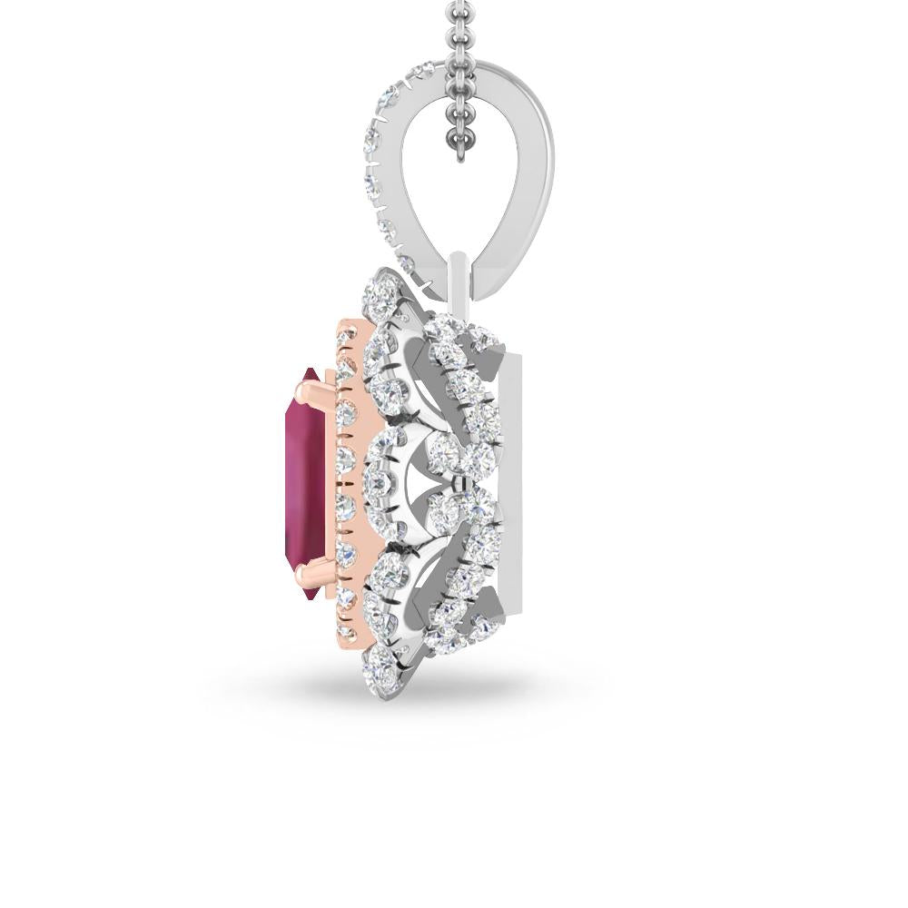 White Gold - Pink Tourmaline