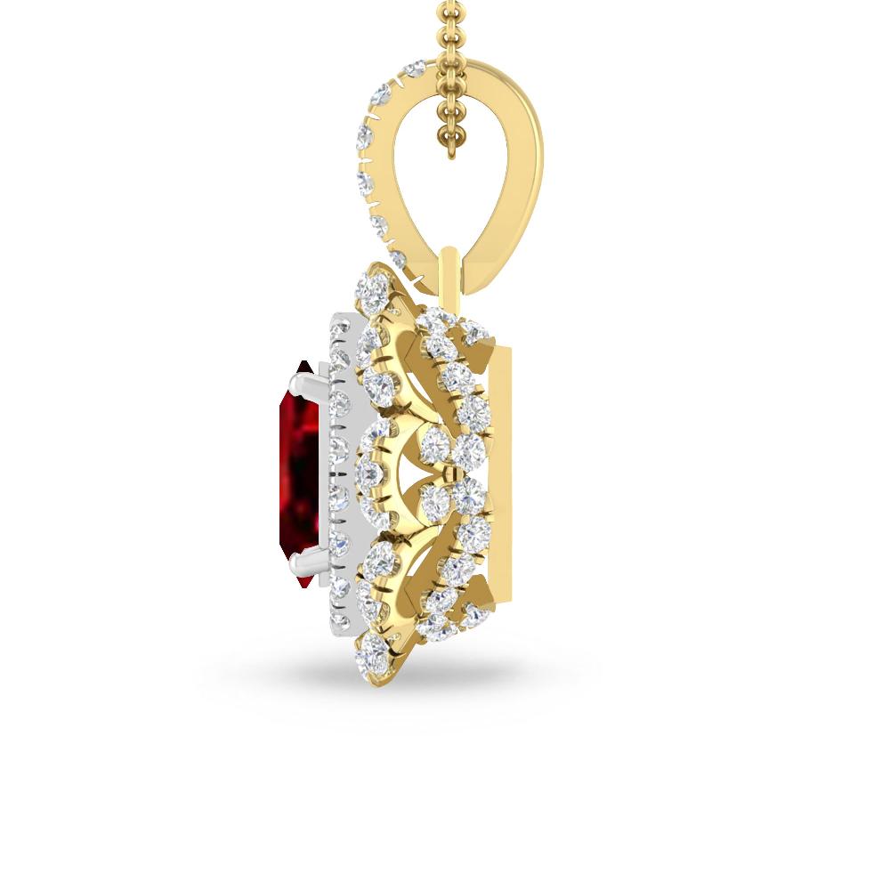 Yellow Gold - Ruby