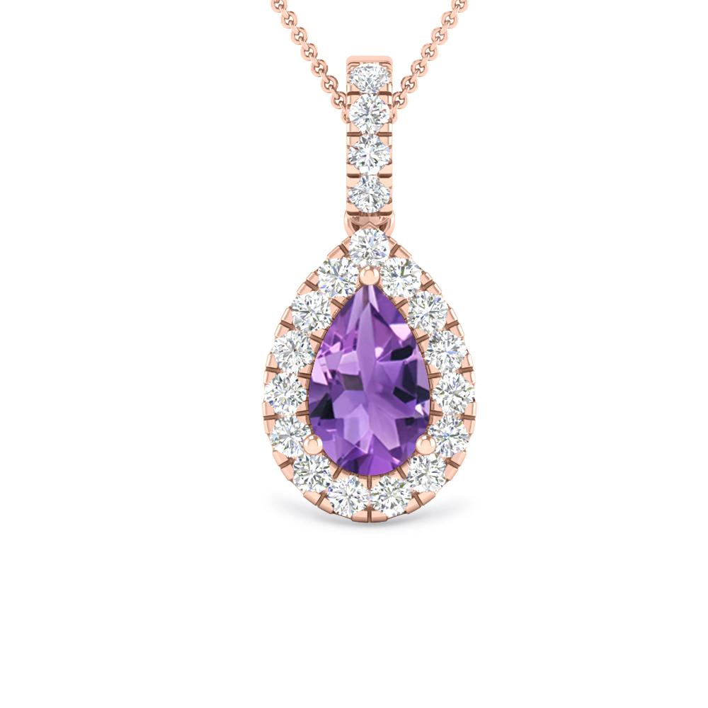 Rose Gold - Amethyst