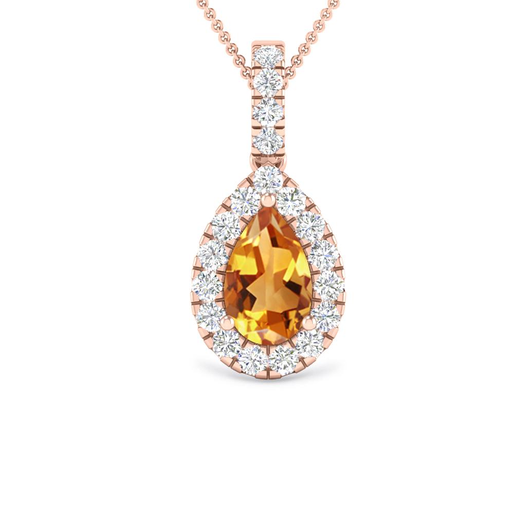 Rose Gold - Citrine