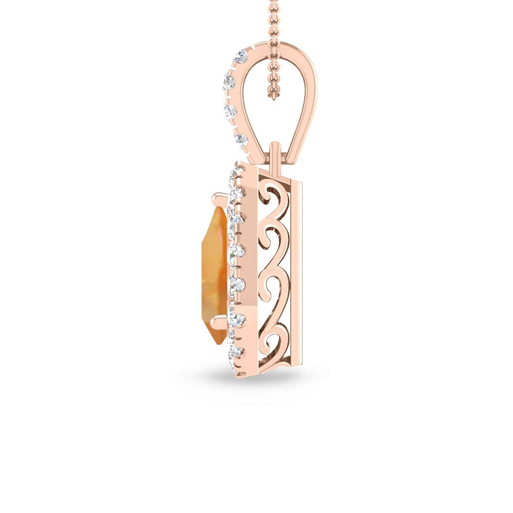 Rose Gold - Citrine