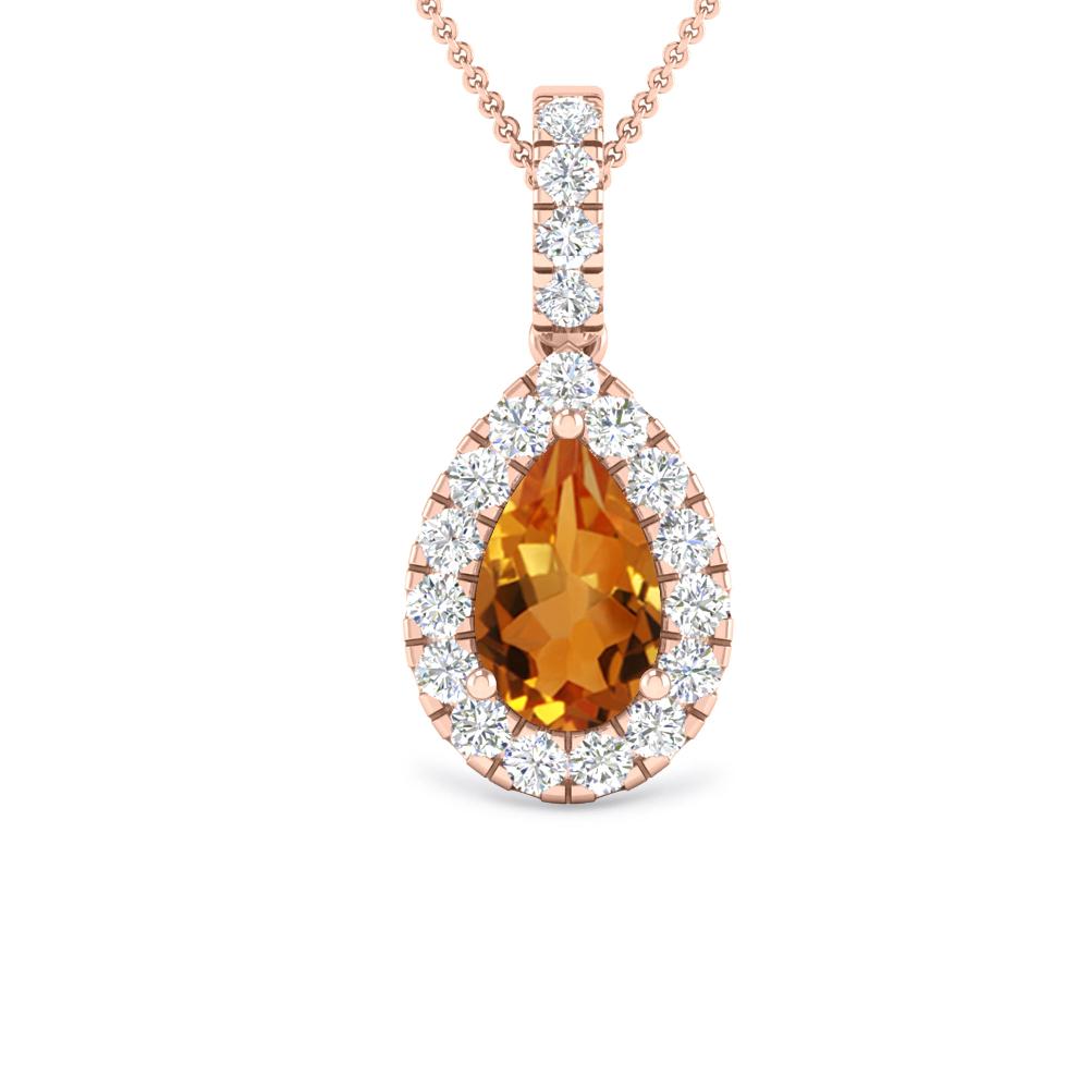 Rose Gold - Citrine