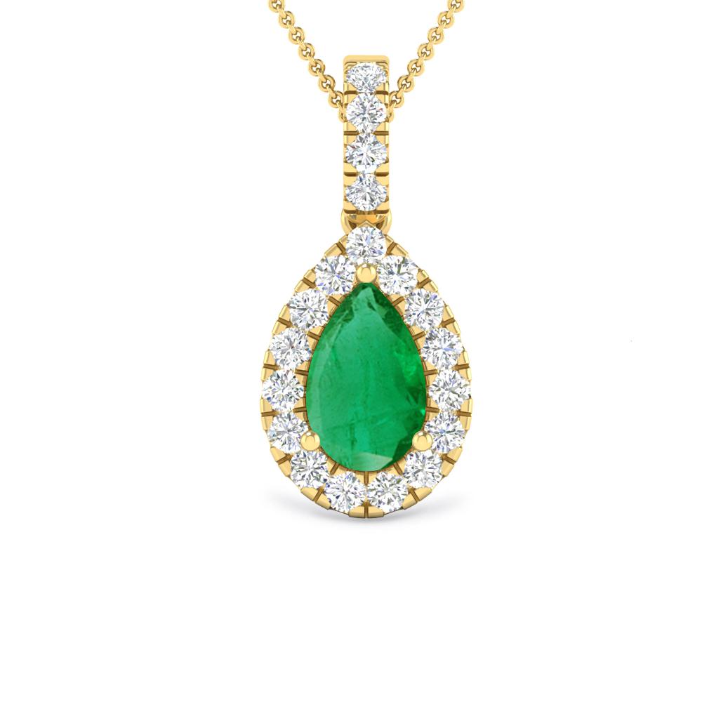 Yellow Gold - Emerald