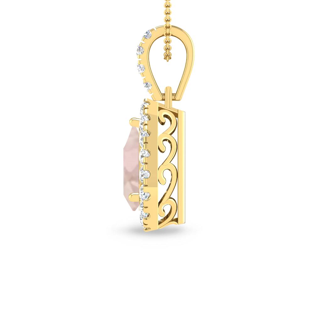 Yellow Gold - Morganite