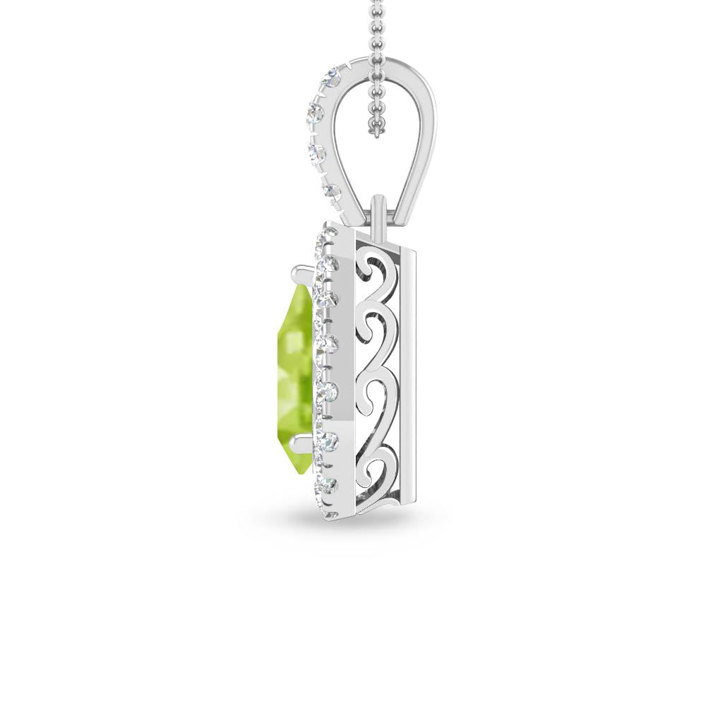 White Gold - Peridot