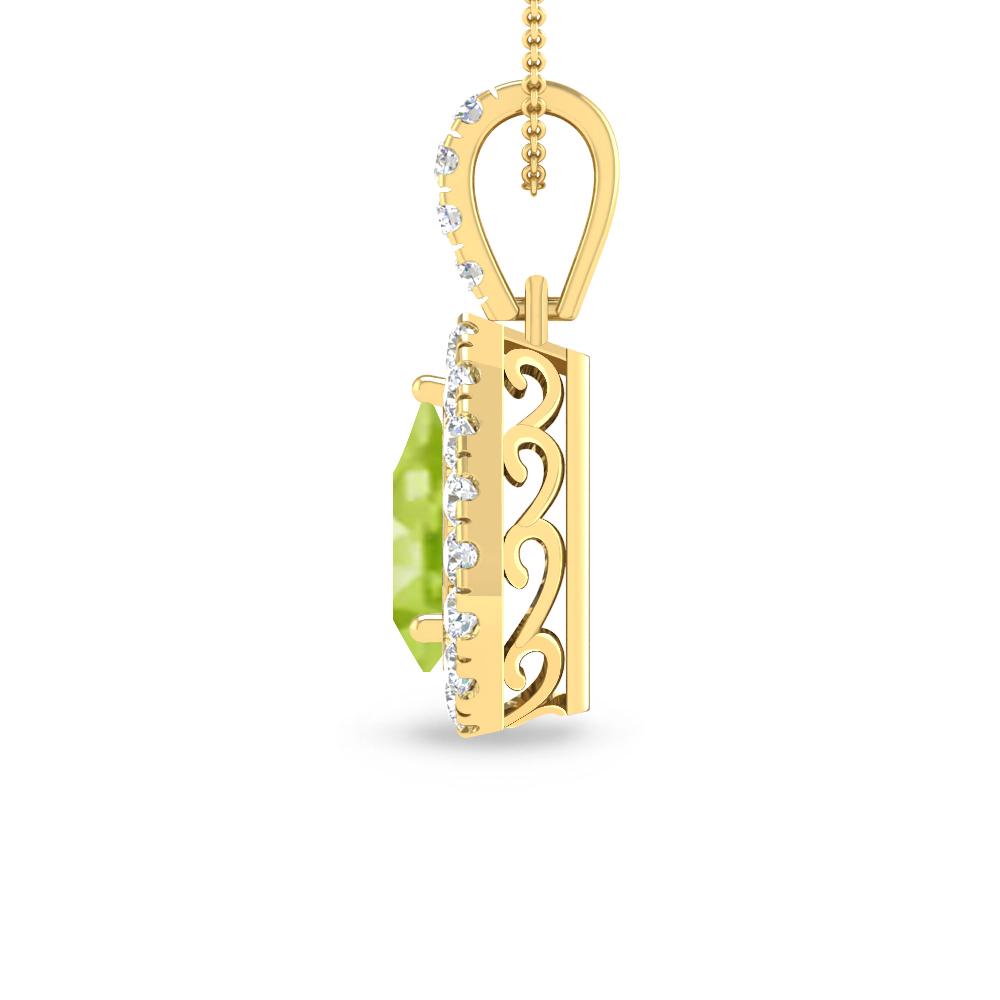 Yellow Gold - Peridot