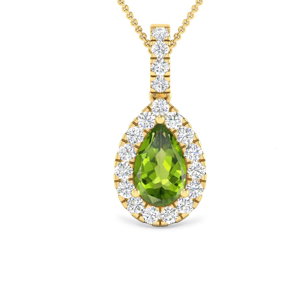 Yellow Gold - Peridot