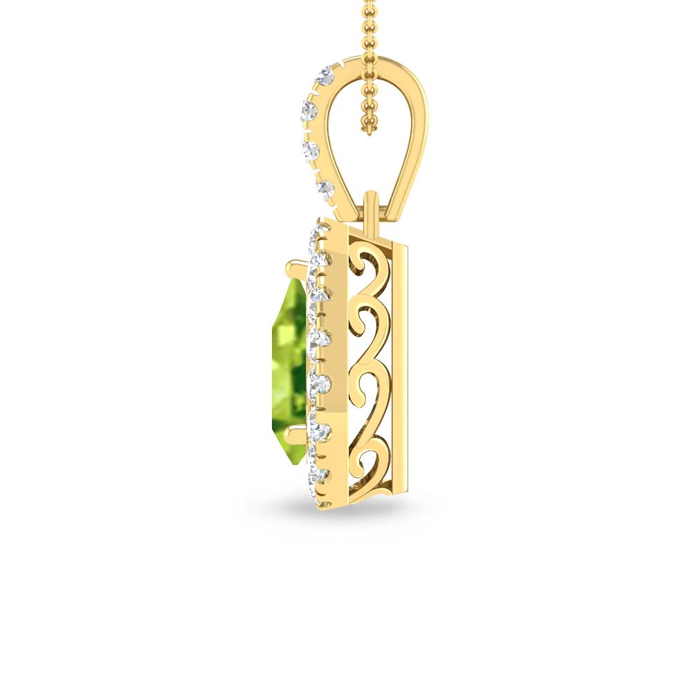 Yellow Gold - Peridot