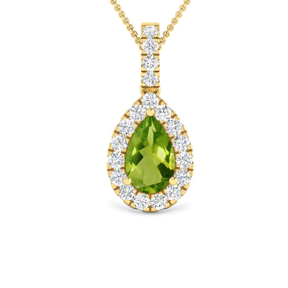 Yellow Gold - Peridot