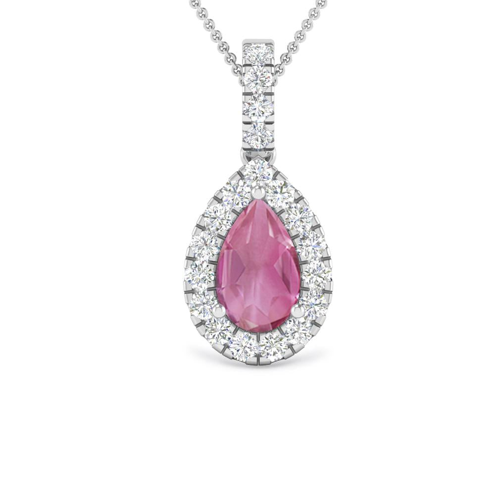 White Gold - Pink Tourmaline