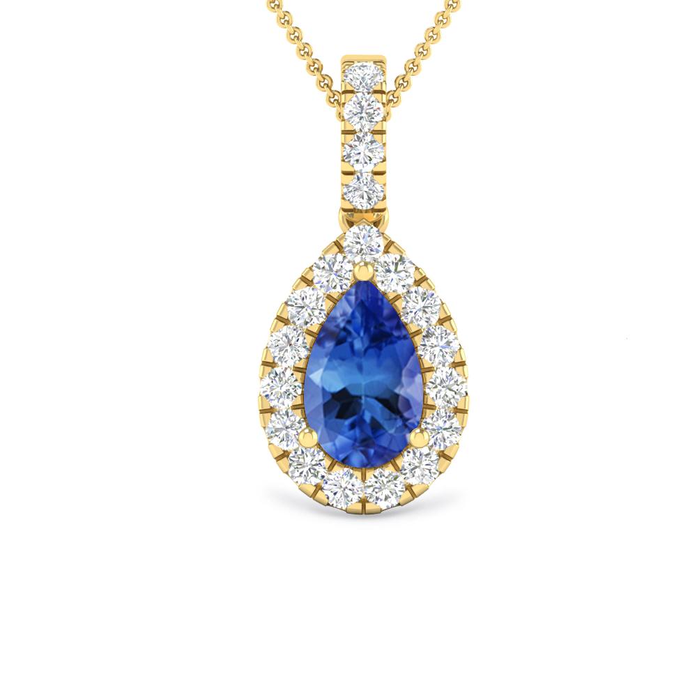 Yellow Gold - Tanzanite