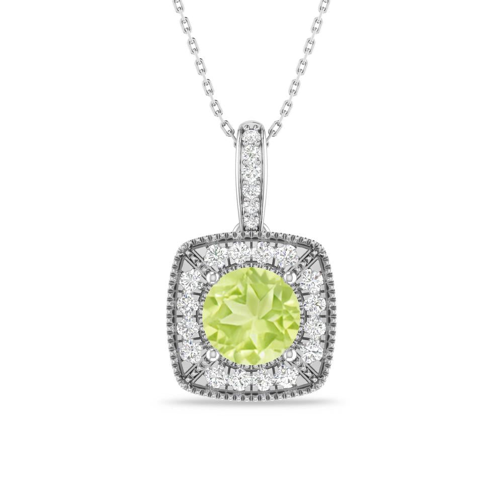 White Gold - Peridot