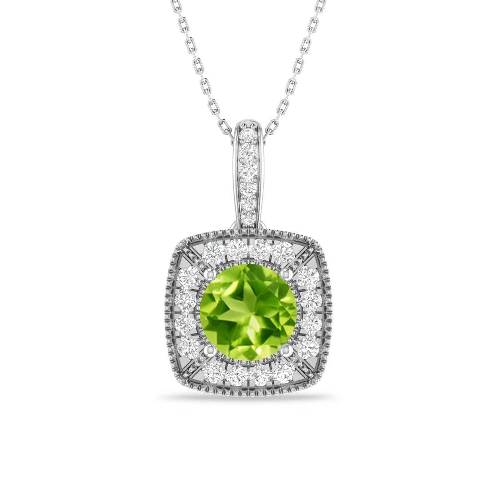 White Gold - Peridot