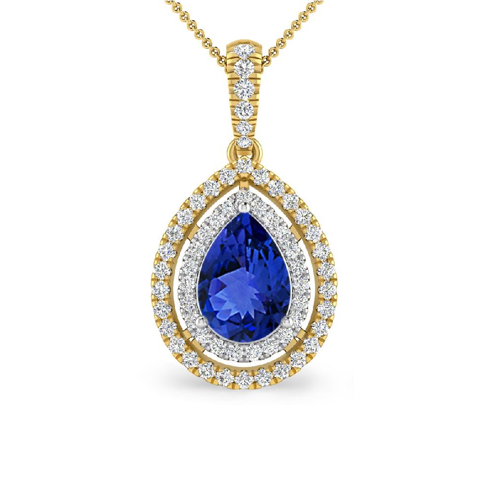 Yellow Gold - Tanzanite