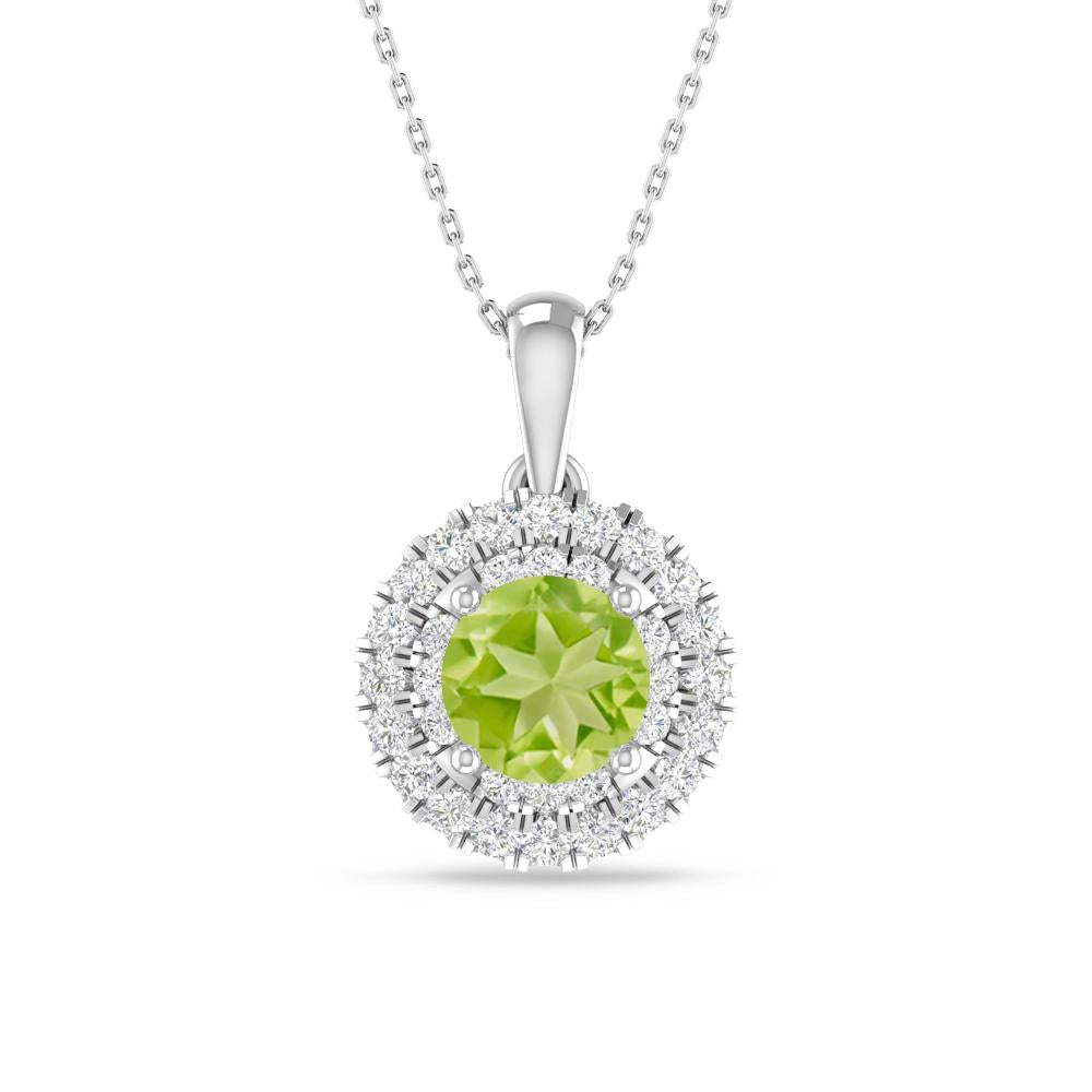 White Gold - Peridot
