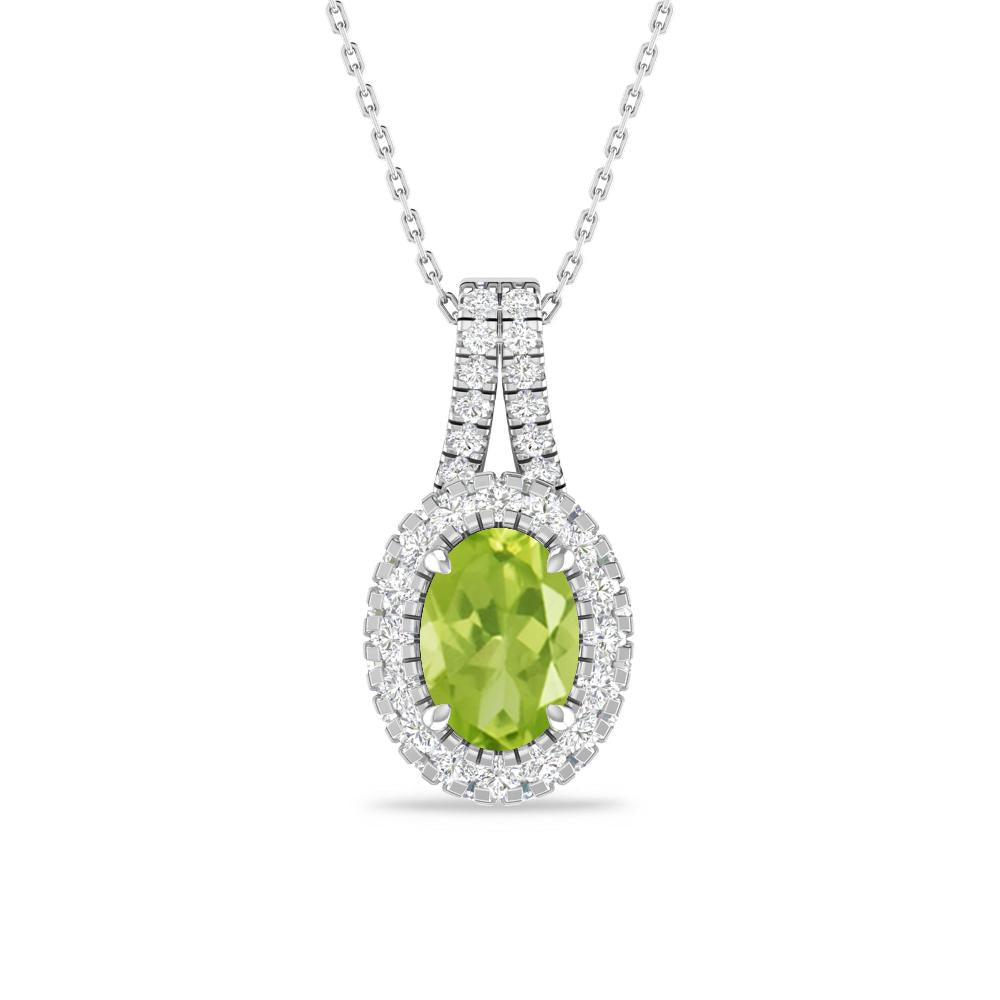 White Gold - Peridot