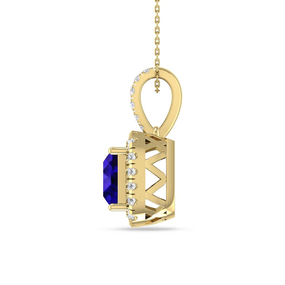 Yellow Gold - Tanzanite