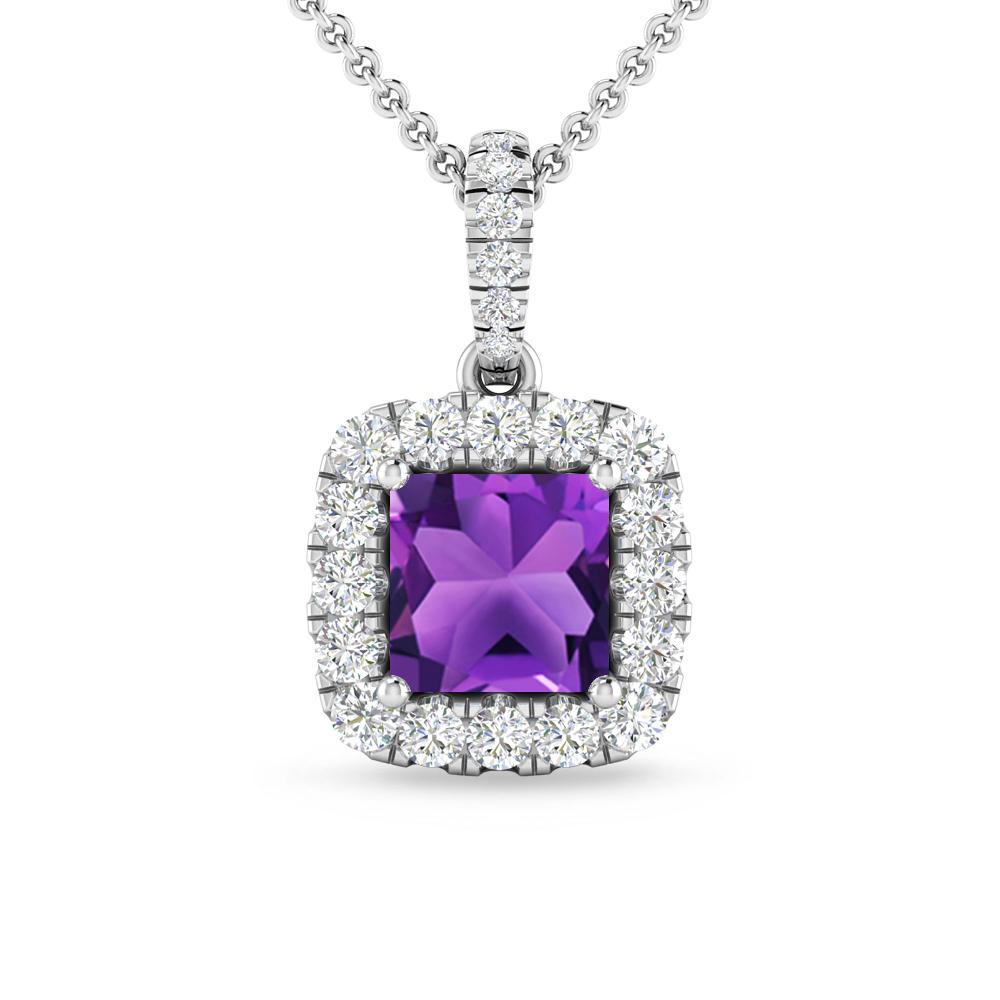 White Gold - Amethyst