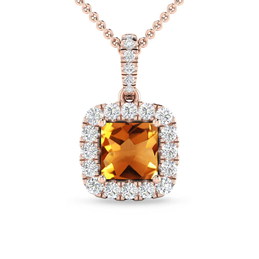 Rose Gold - Citrine