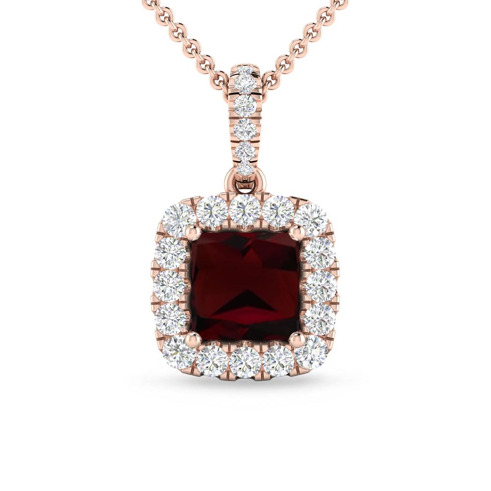 Rose Gold - Garnet