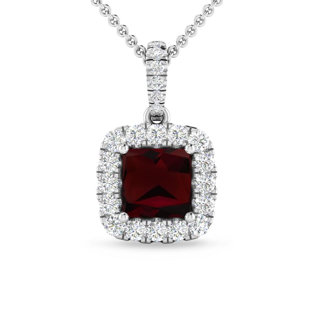 White Gold - Garnet